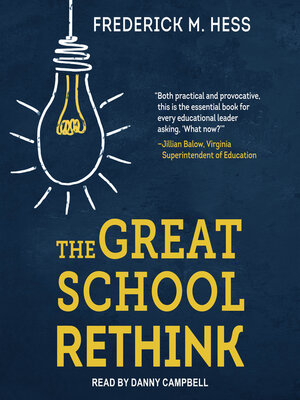 cover image of The Great School Rethink